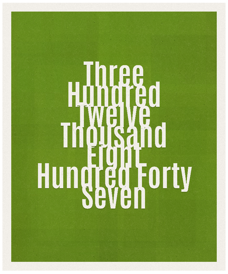 Count #312847