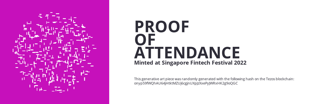 SFF2022 Proof of Attendance Token #80