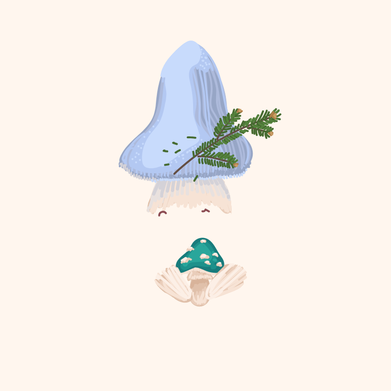 Cute Mushrooms Forest Guys #50