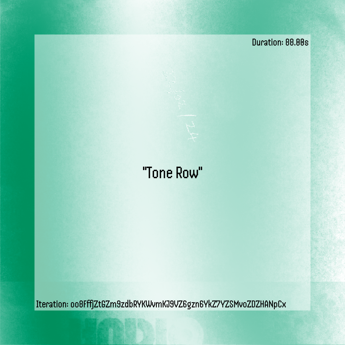 Tone Row #42