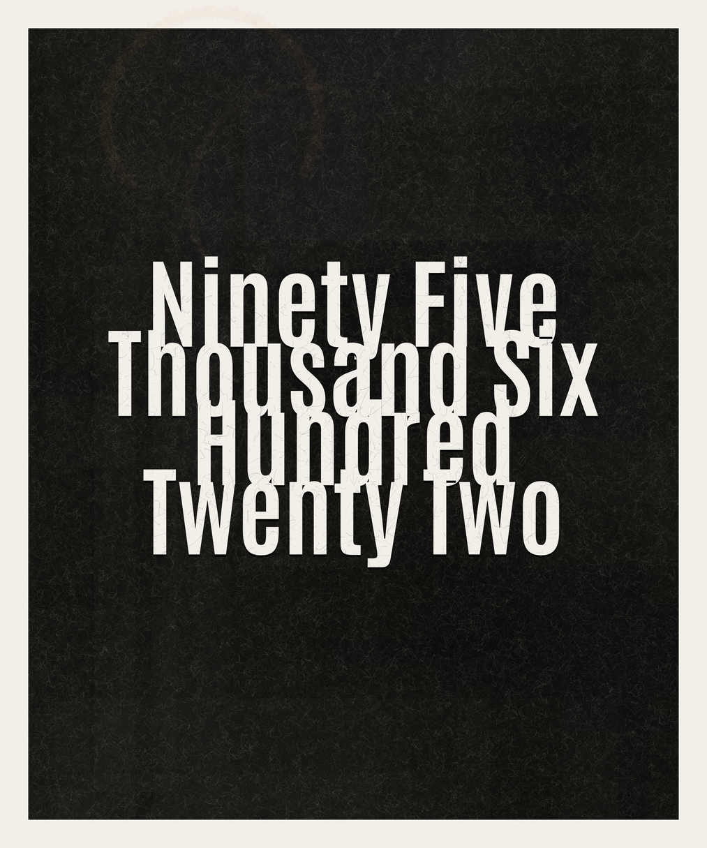 Count #95622