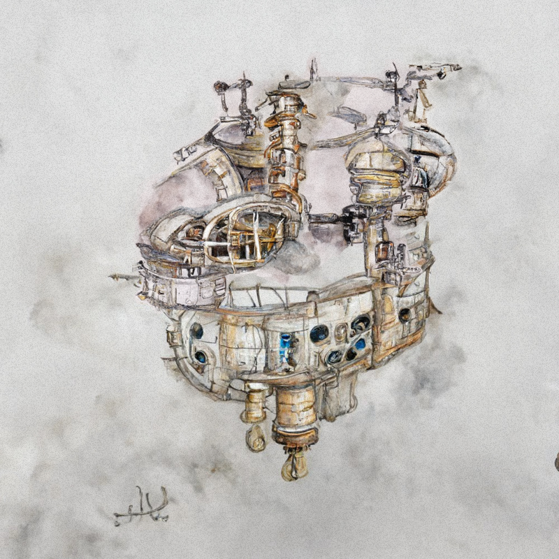 Utopian Space Castles #9