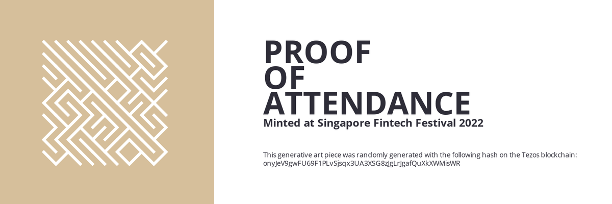 SFF2022 Proof of Attendance Token #1972