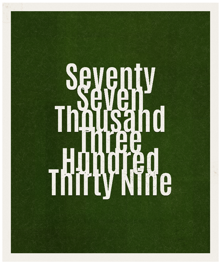Count #77339