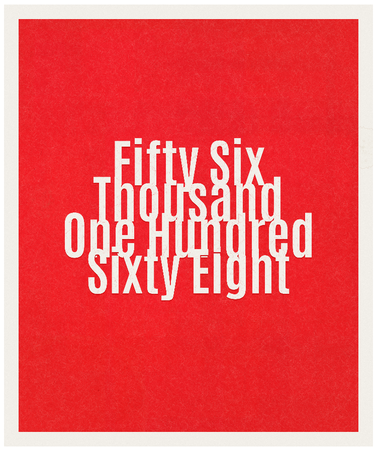 Count #56168