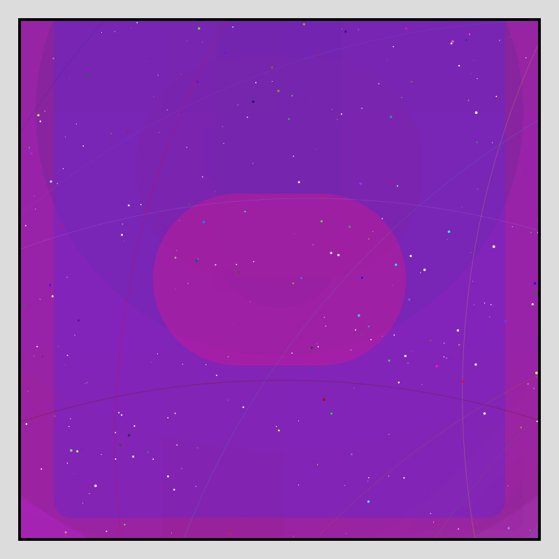 Color Field Starry B #83