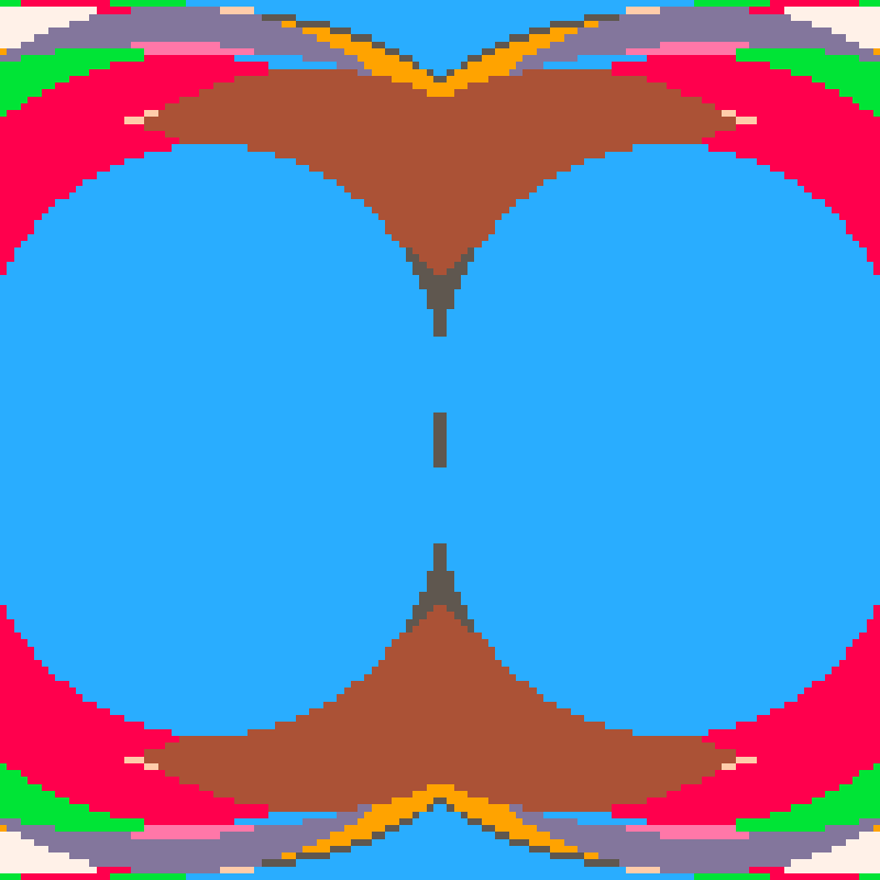 Rapid Psychedelic Inkblot Test Generator #79