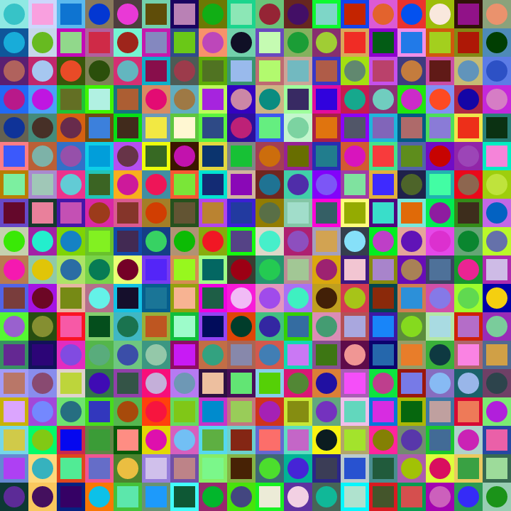 Square Dot Composition #43