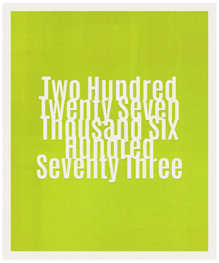 Count #227673