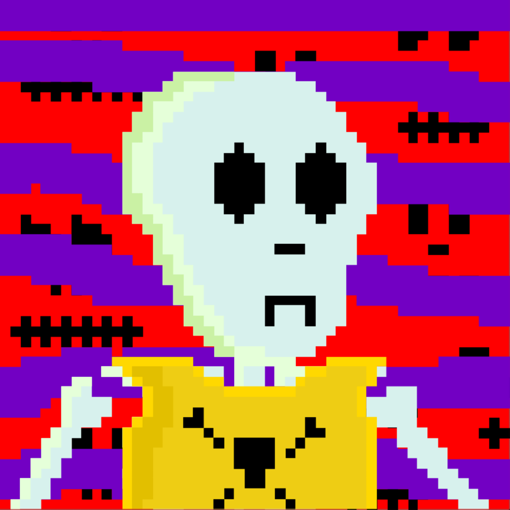 PIXEL SKULLETTI 1 #44