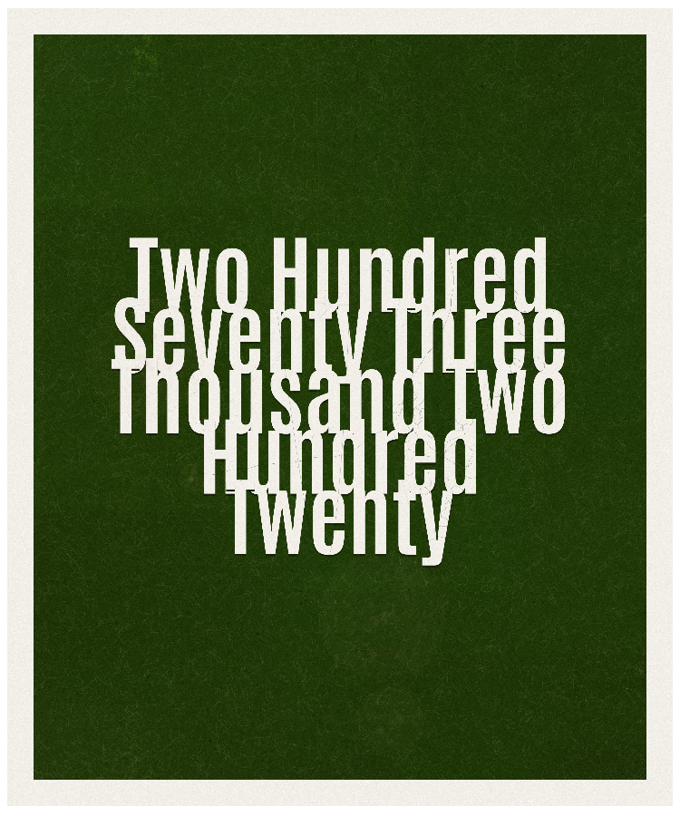Count #273220