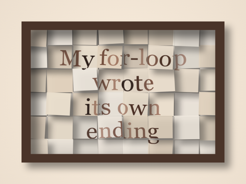 The Metaphor Machine #2637