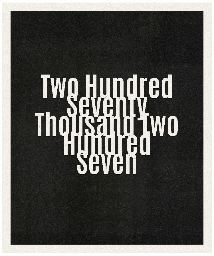 Count #270207