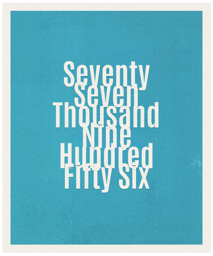 Count #77956