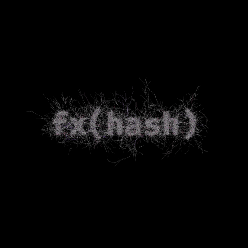 FXHASH Generative Logo #84