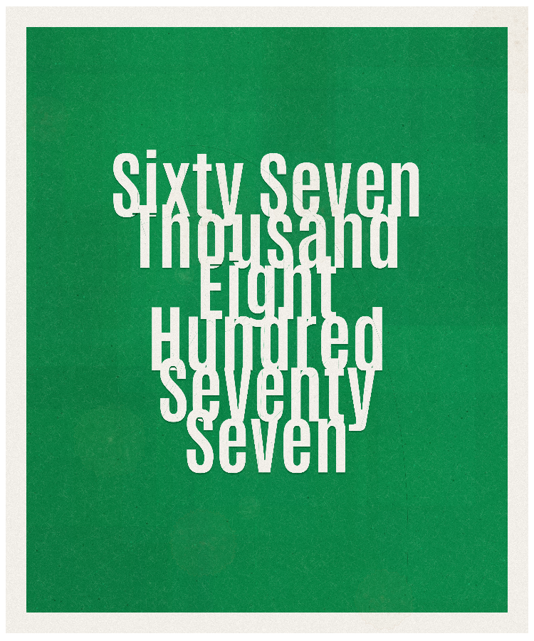 Count #67877
