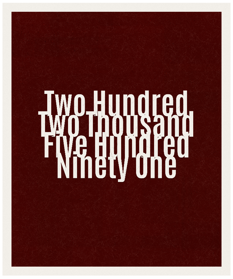 Count #202591