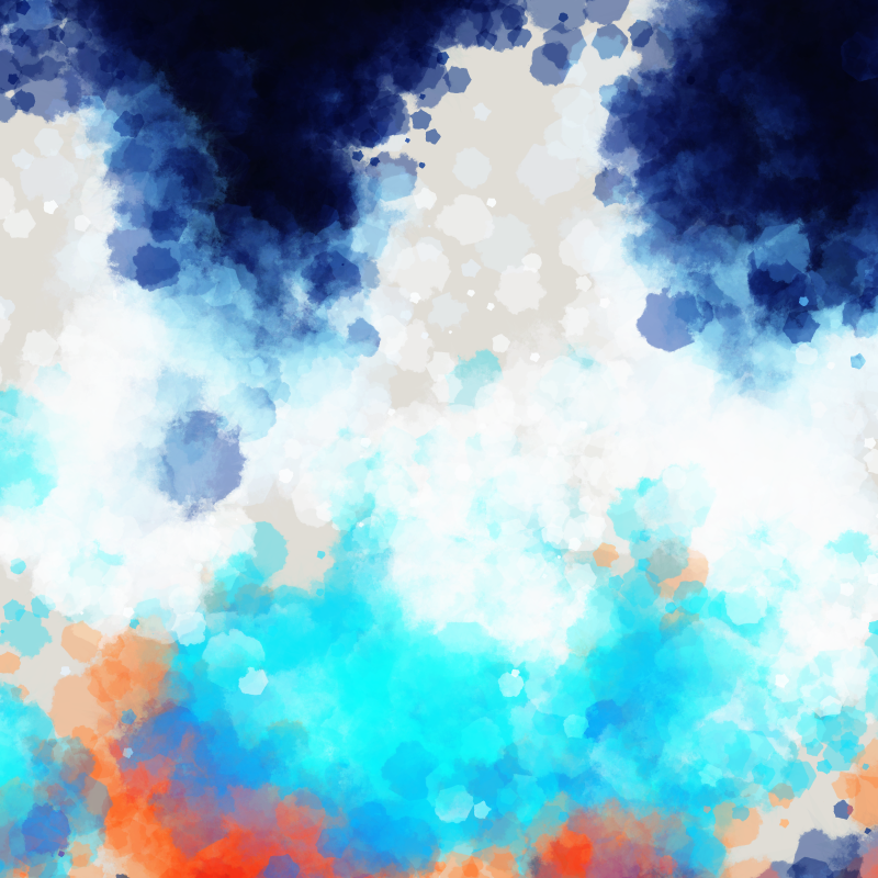 Watercolor Clouds #58