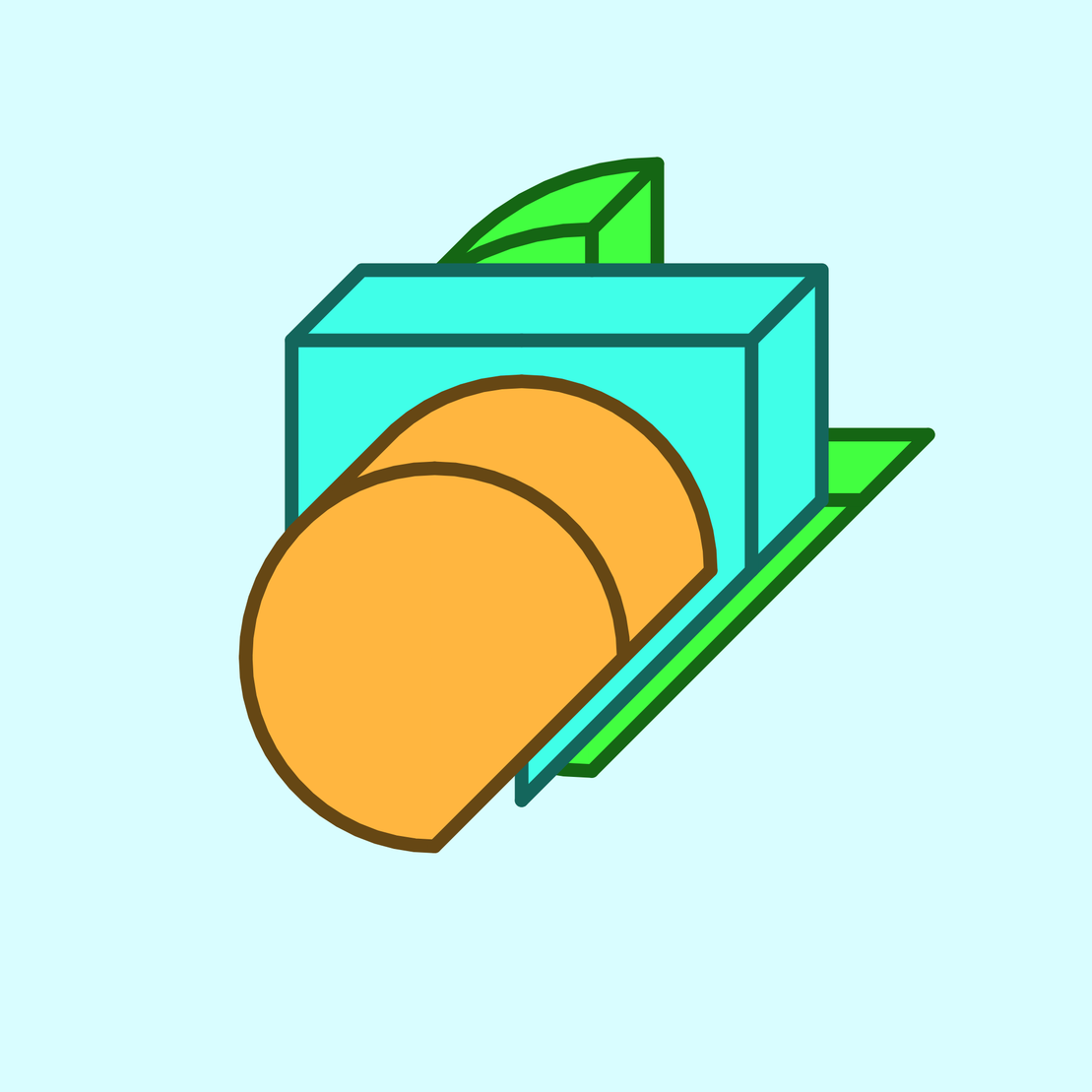 Calm shapes #1141