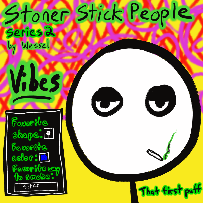 Stoner Stick People Series 2 #24