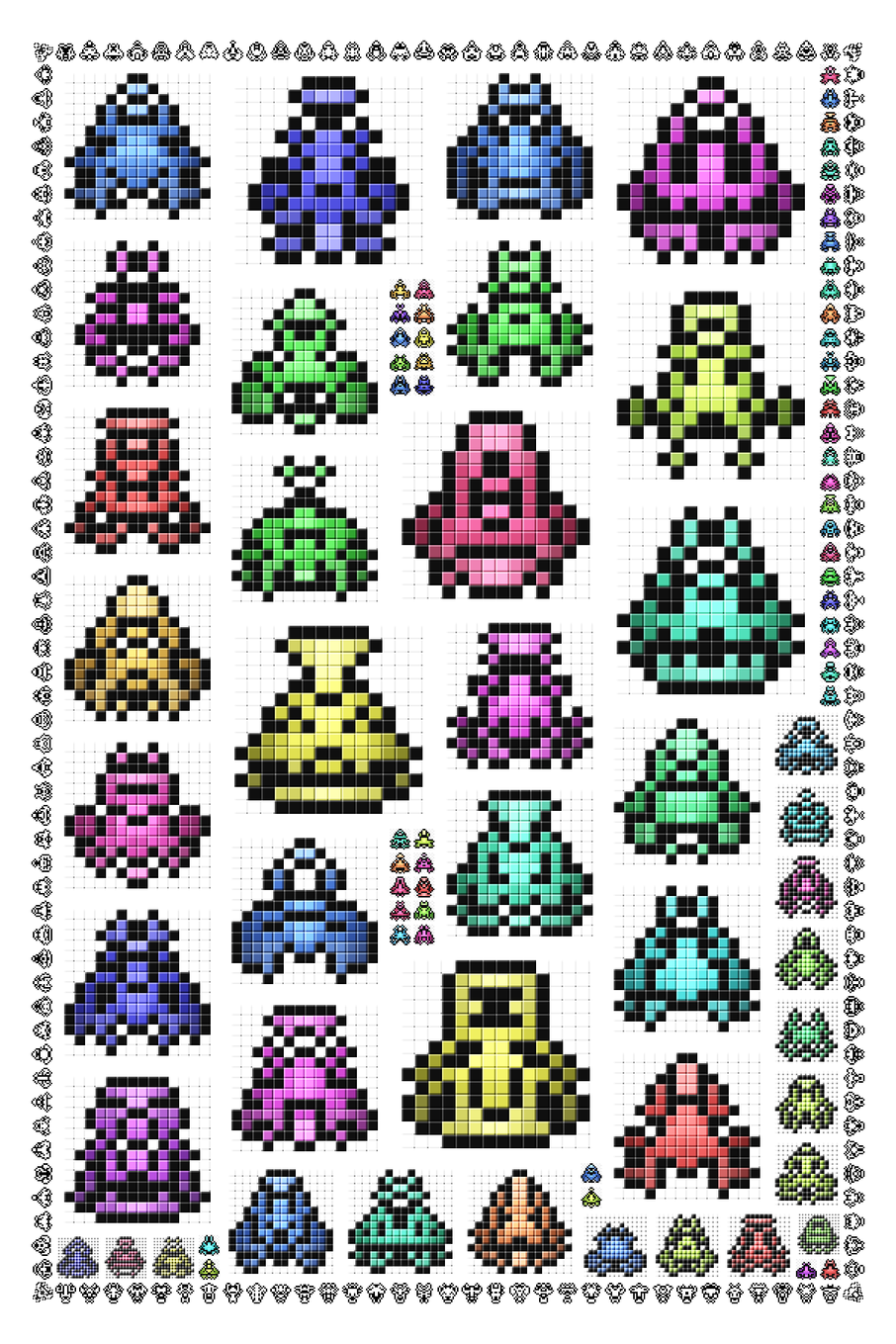 Pixel Spaceships #12