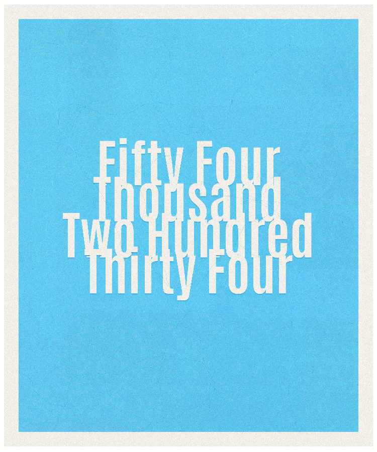 Count #54234