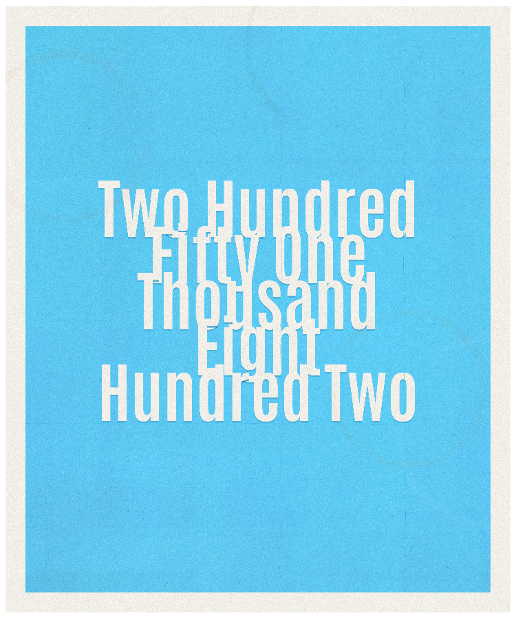 Count #251802
