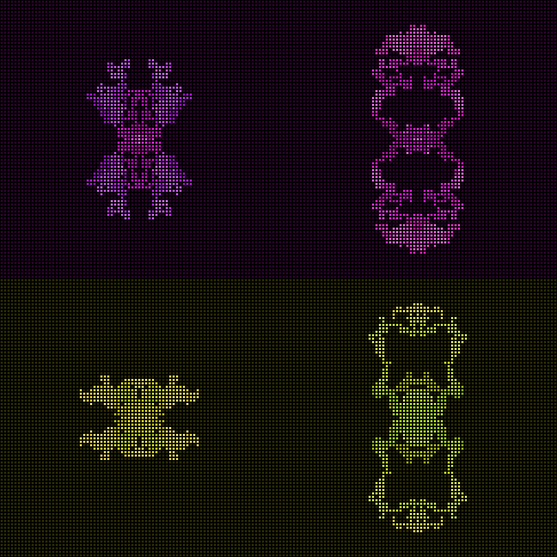 Dither Creatures 2x2 #59