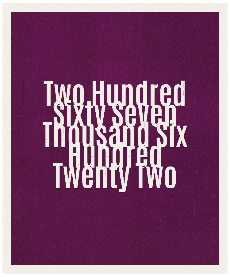Count #267622