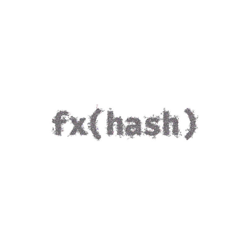 FXHASH Generative Logo #280