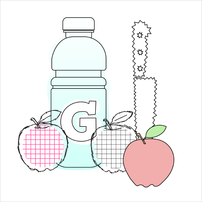 gatorade and apples #173