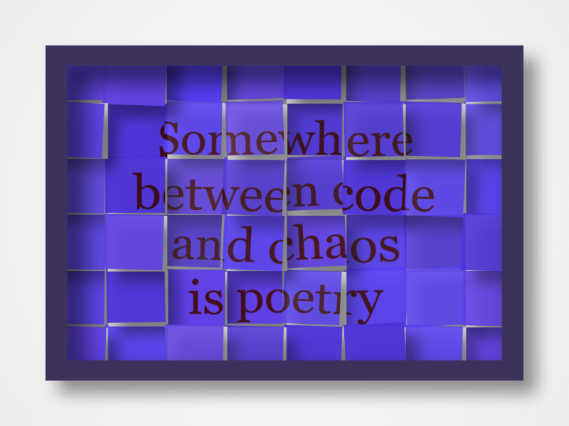 The Metaphor Machine #6013