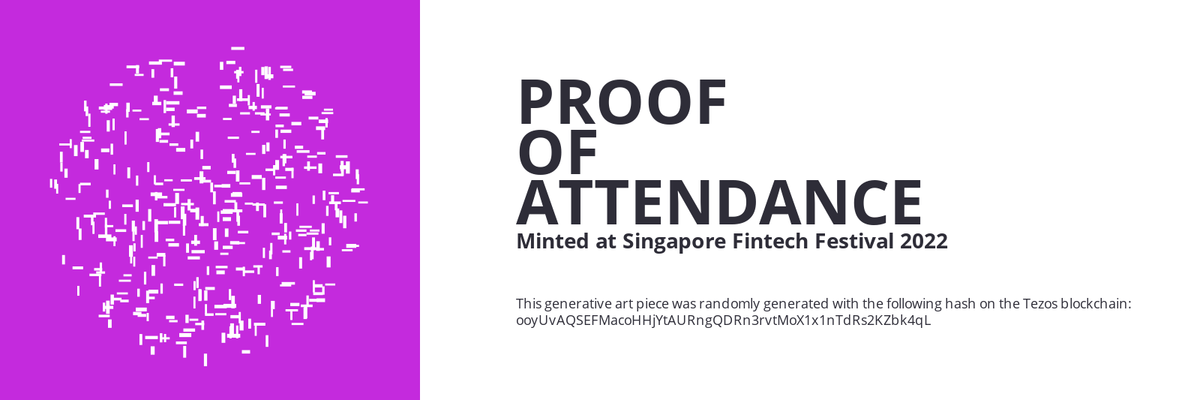 SFF2022 Proof of Attendance Token #400