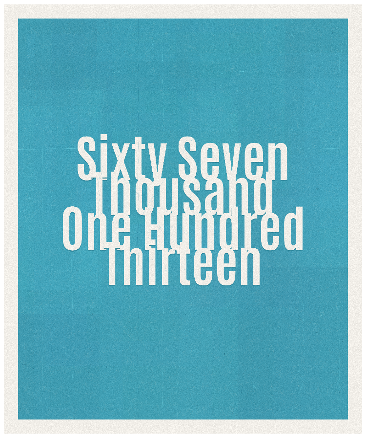Count #67113