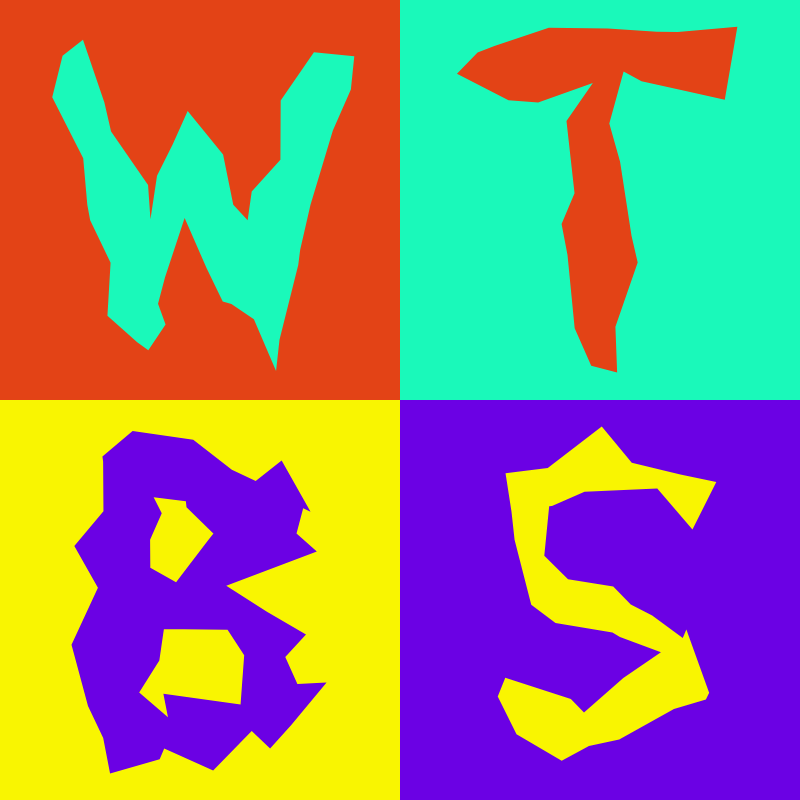 Waiting To Be Signed Logo with Wobbles #24