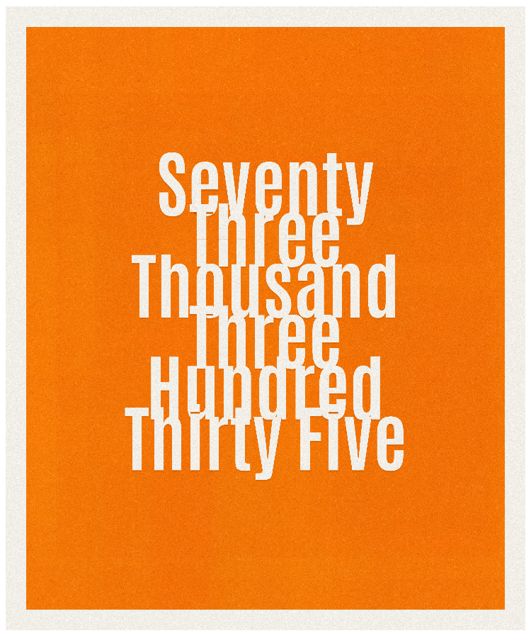 Count #73335