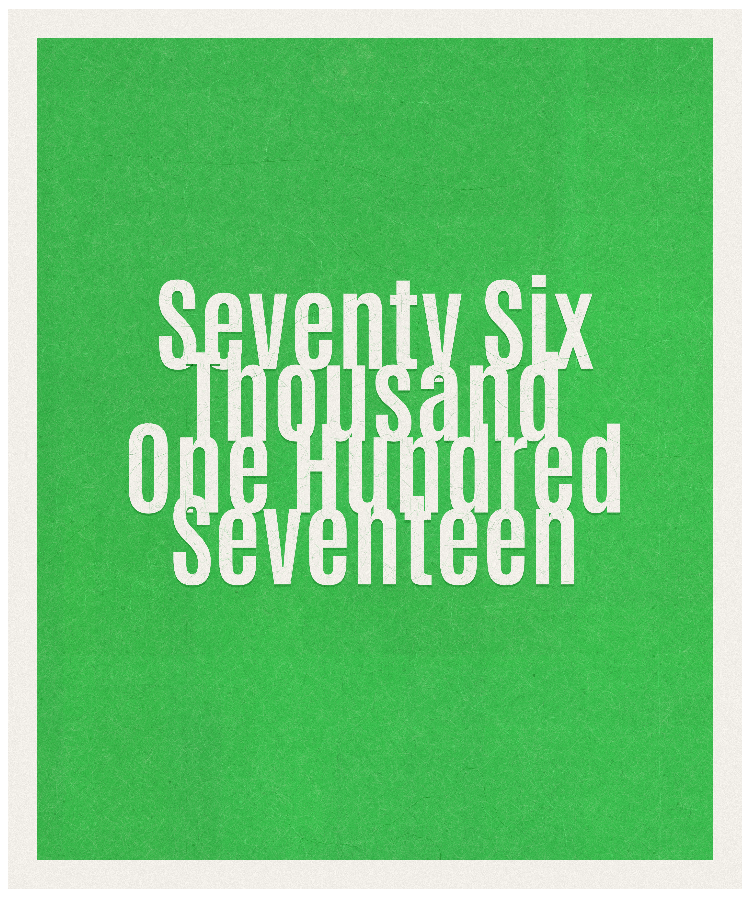 Count #76117