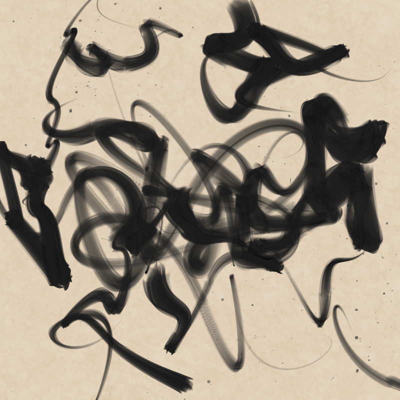 Abstract Calligraphy #1