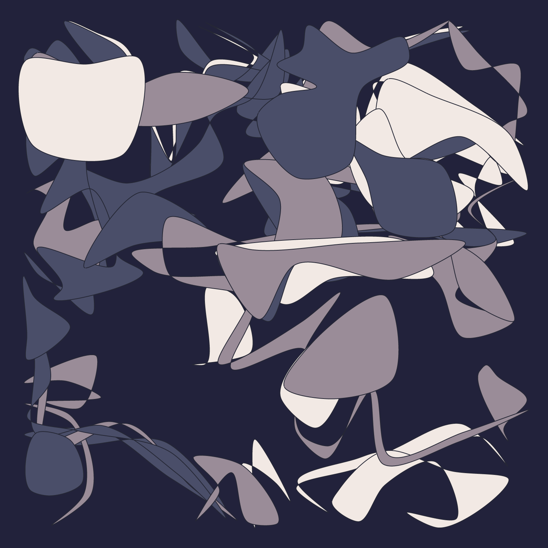 Geometric colorful shapes 2 (Free edition) #204
