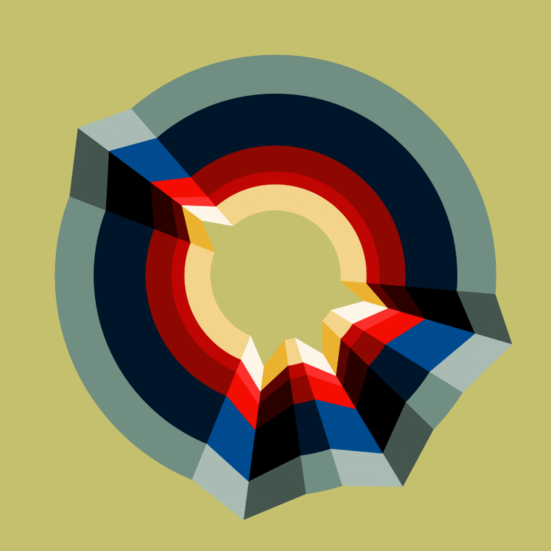 Folded Circle #35