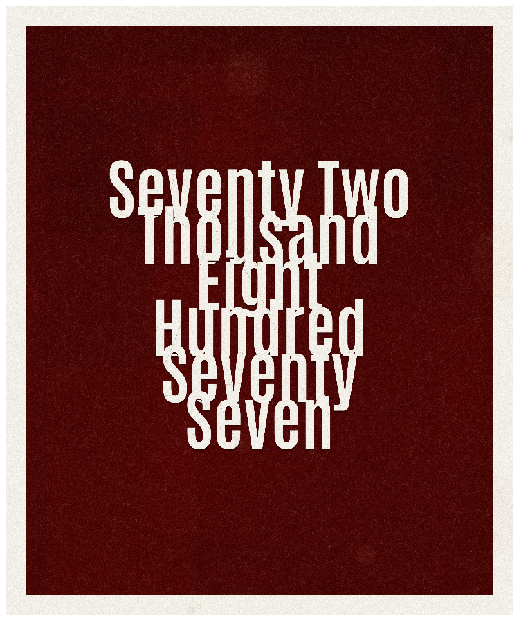 Count #72877