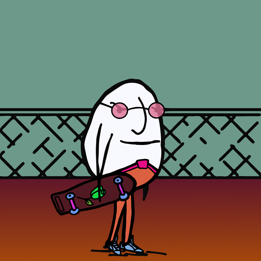 Skater Egg #25