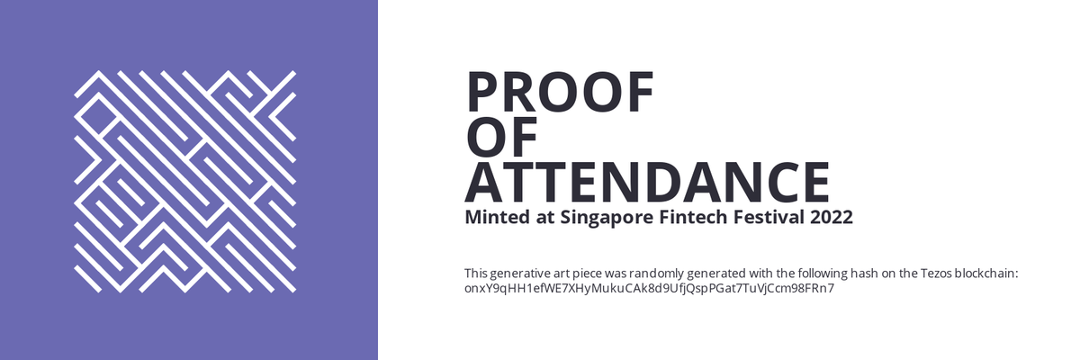 SFF2022 Proof of Attendance Token #432