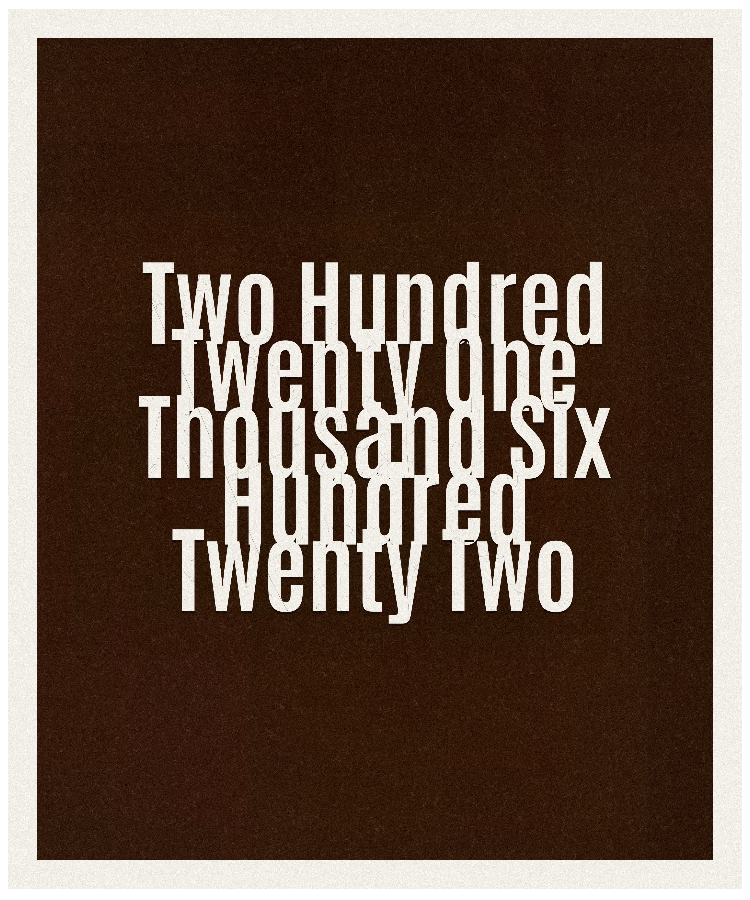 Count #221622