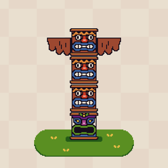 Tiki Totem  #22