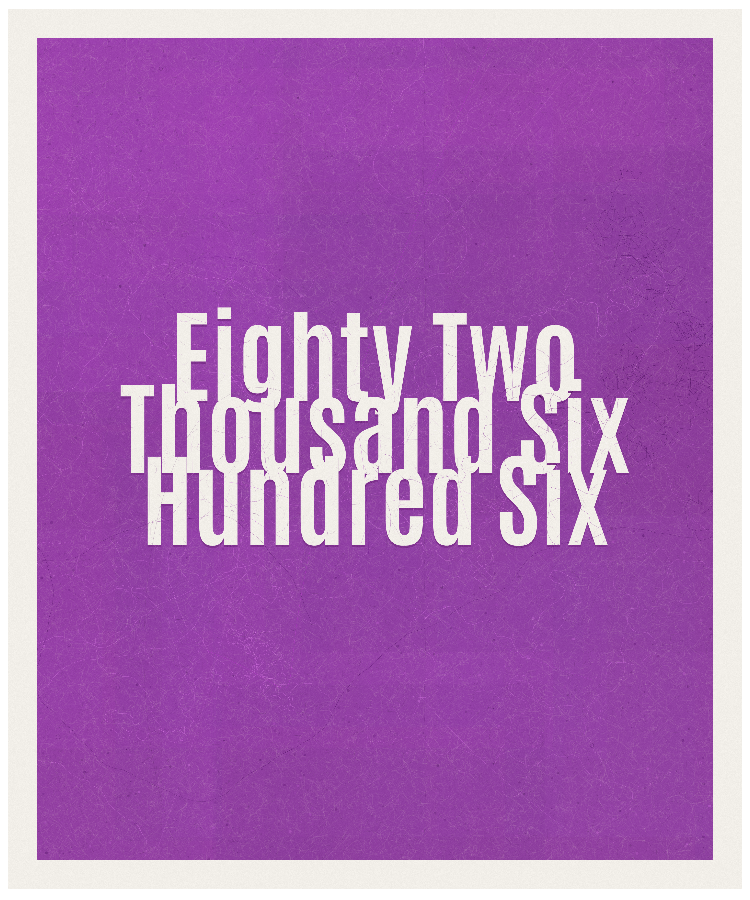 Count #82606