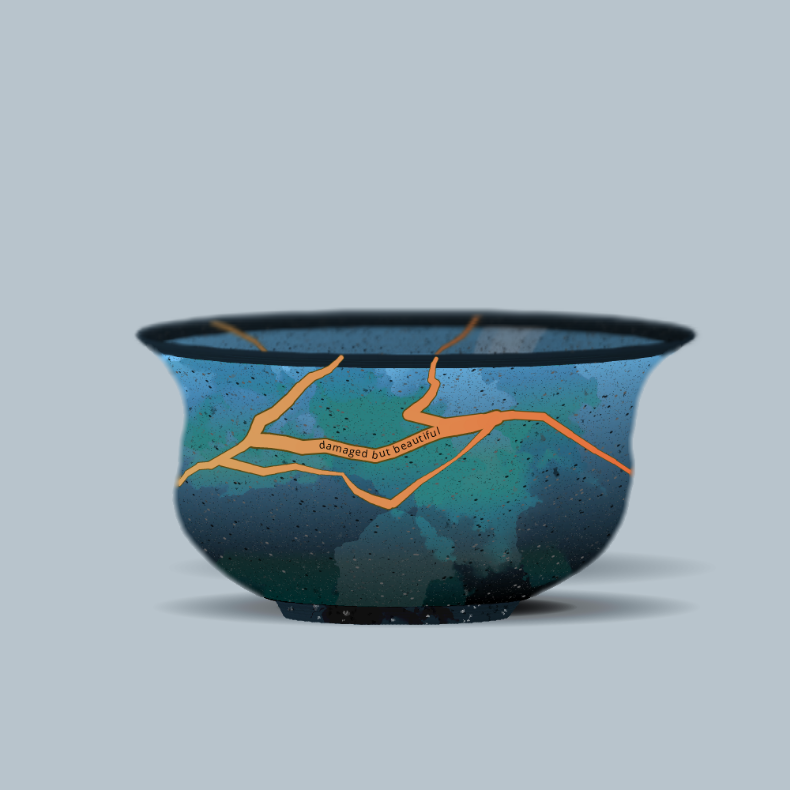 Kintsugi Pottery #32