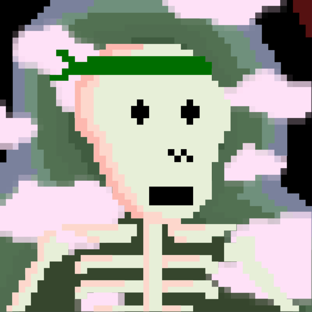 PIXEL SKULLETTI 1 #321