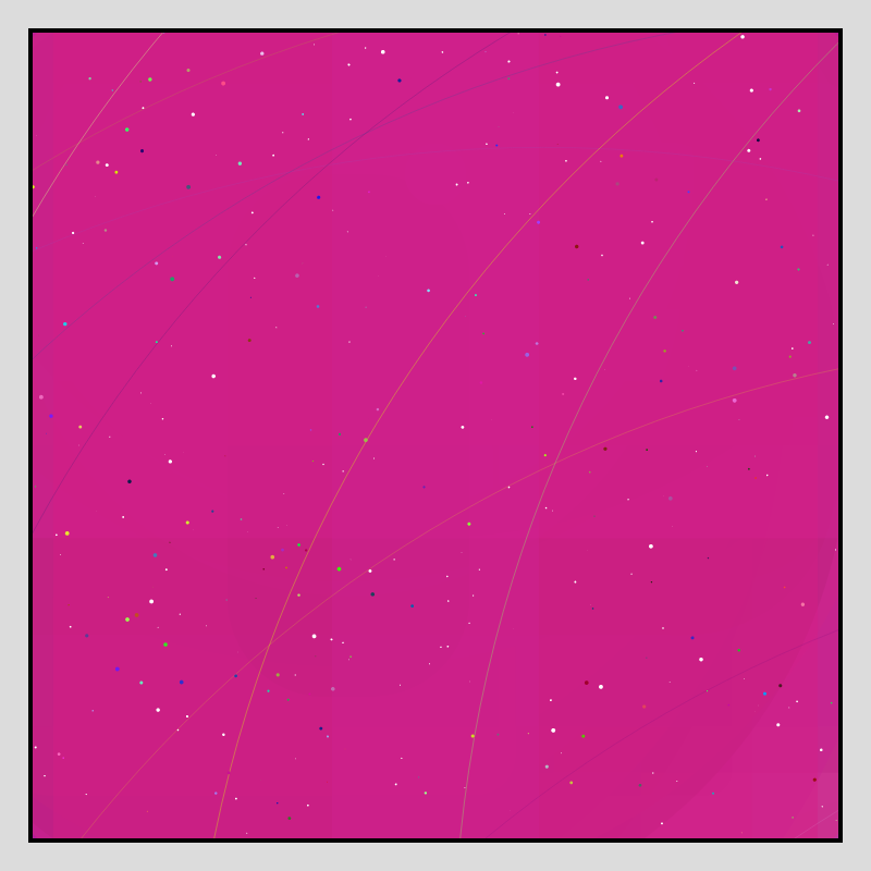 Color Field Starry B #46