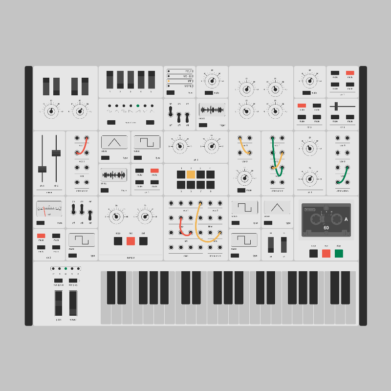 Modular synthesizer #44